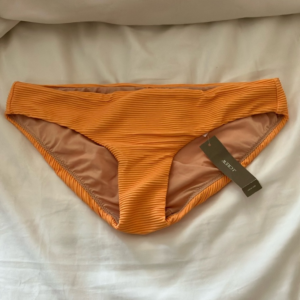 J. Crew Orange Bikini Bottom Sz. Small
